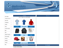 Tablet Screenshot of dashndots.in